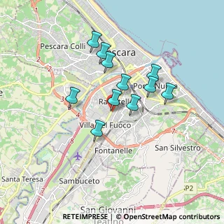 Mappa Via Tiburtina Valeria, 65129 Pescara PE, Italia (1.47091)