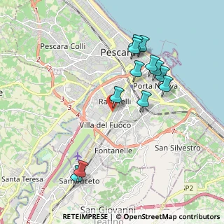 Mappa Via Tiburtina Valeria, 65129 Pescara PE, Italia (2.05333)