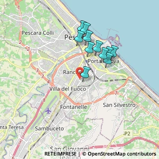 Mappa Via Alessandro Volta, 65129 Pescara PE, Italia (1.70273)