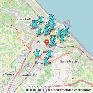Mappa Via Alessandro Volta, 65129 Pescara PE, Italia (1.54)