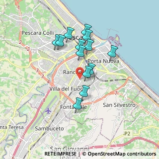 Mappa Via Alessandro Volta, 65129 Pescara PE, Italia (1.58308)