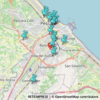 Mappa Via Alessandro Volta, 65129 Pescara PE, Italia (1.93667)