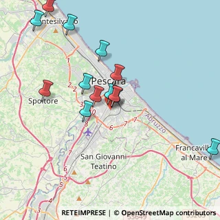 Mappa Via Alessandro Volta, 65129 Pescara PE, Italia (4.10385)