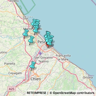 Mappa Via Ofanto, 65129 Pescara PE, Italia (5.37923)