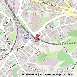 Mappa Via Tirino, 5, 65129 Pescara, Pescara (Abruzzo)