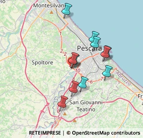 Mappa Viale Europa, 65010 Case Splendiani PE, Italia (3.17)