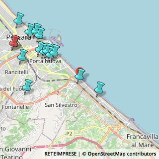 Mappa Viale Alcione, 65129 Pescara PE, Italia (2.87067)
