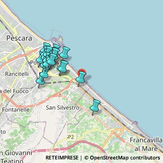 Mappa Viale Alcione, 65129 Pescara PE, Italia (1.952)