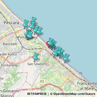 Mappa Viale Alcione, 65129 Pescara PE, Italia (1.62235)