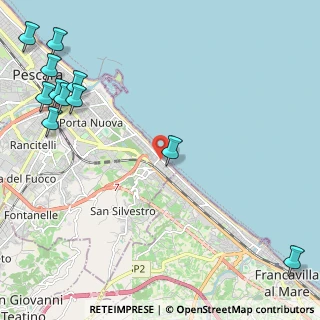 Mappa Viale Alcione, 65129 Pescara PE, Italia (3.37636)
