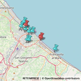 Mappa Viale Alcione, 65129 Pescara PE, Italia (3.53273)