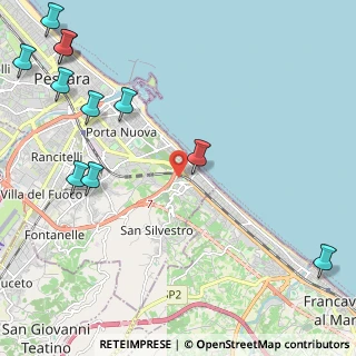 Mappa Via Cesare de Lollis, 65129 Pescara PE, Italia (3.28182)