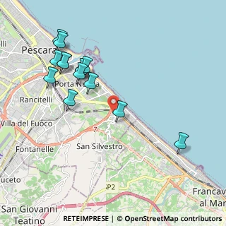 Mappa Via Cesare de Lollis, 65129 Pescara PE, Italia (2.24643)