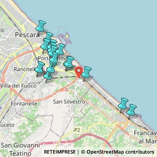 Mappa Via Cesare de Lollis, 65129 Pescara PE, Italia (2.06235)