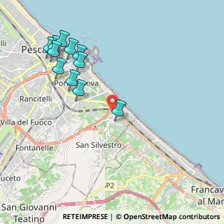 Mappa Via Cesare de Lollis, 65129 Pescara PE, Italia (2.41727)