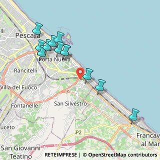 Mappa Via Cesare de Lollis, 65129 Pescara PE, Italia (2.16333)