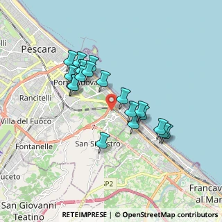Mappa Via Cesare de Lollis, 65129 Pescara PE, Italia (1.653)