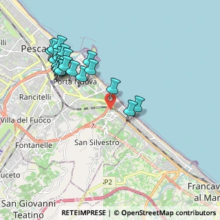 Mappa Via Cesare de Lollis, 65129 Pescara PE, Italia (2.238)