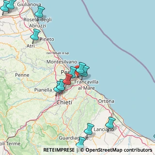 Mappa Via Cesare de Lollis, 65129 Pescara PE, Italia (23.41714)