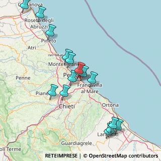 Mappa Via Cesare de Lollis, 65129 Pescara PE, Italia (16.795)
