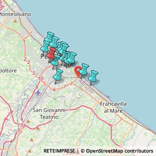 Mappa Via Cesare de Lollis, 65129 Pescara PE, Italia (2.86765)