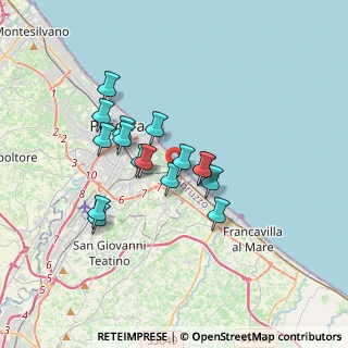 Mappa Via Cesare de Lollis, 65129 Pescara PE, Italia (2.8825)