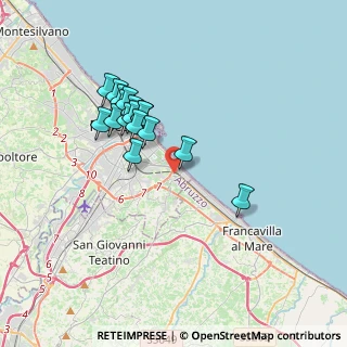 Mappa Via Cesare de Lollis, 65129 Pescara PE, Italia (3.31118)