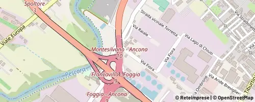 Mappa Pescara