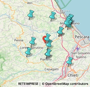 Mappa SP 75, 65010 Collecorvino PE, Italia (7.59706)