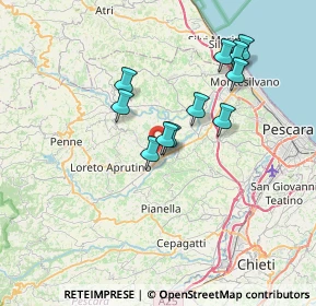 Mappa SP75, 65010 Barberi PE, Italia (6.27091)