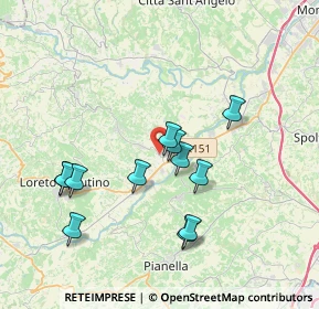 Mappa SP 75, 65010 Collecorvino PE, Italia (3.68417)