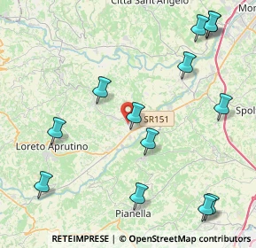 Mappa SP75, 65010 Barberi PE, Italia (5.42308)