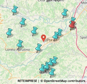 Mappa SP75, 65010 Barberi PE, Italia (5.2905)