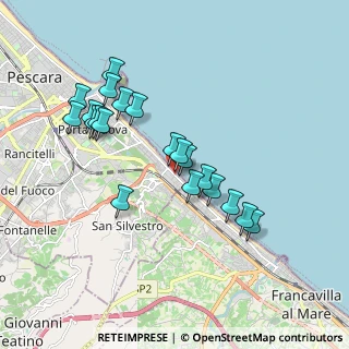 Mappa Viale Primo Vere, 65100 Pescara PE, Italia (1.8095)
