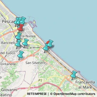 Mappa Viale Primo Vere, 65100 Pescara PE, Italia (2.68583)