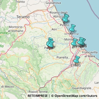 Mappa Via N. Fonticoli, 65017 Penne PE, Italia (15.49818)