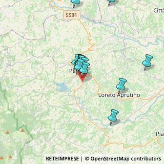 Mappa Via N. Fonticoli, 65017 Penne PE, Italia (3.30308)