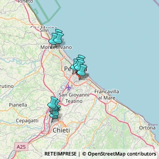 Mappa Via Adige, 65129 Pescara PE, Italia (6.49)