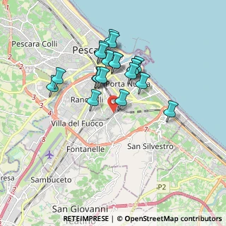 Mappa Via Adige, 65129 Pescara PE, Italia (1.6245)