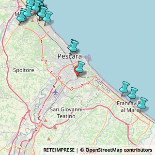 Mappa Via Adige, 65129 Pescara PE, Italia (7.31737)
