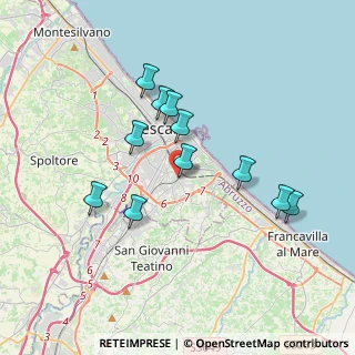 Mappa Via Adige, 65129 Pescara PE, Italia (3.42909)