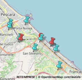 Mappa Via Pasquale Celommi, 65129 Pescara PE, Italia (2.07273)