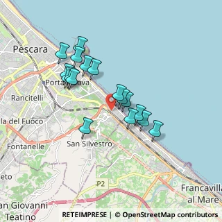Mappa Via Pasquale Celommi, 65129 Pescara PE, Italia (1.61529)