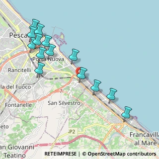 Mappa Via Pasquale Celommi, 65129 Pescara PE, Italia (2.45643)