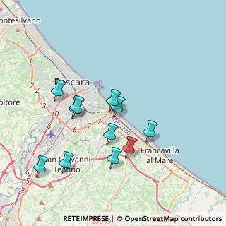 Mappa Via Pasquale Celommi, 65129 Pescara PE, Italia (3.71)