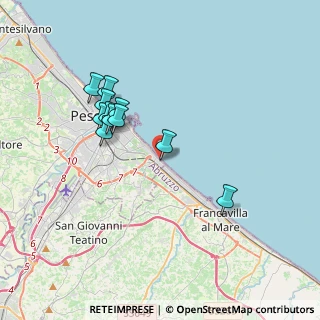 Mappa Viale Primo Vere, 65100 Pescara PE, Italia (3.5)