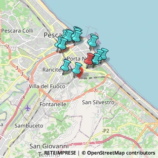 Mappa Via Lago di Bolsena, 65129 Pescara PE, Italia (1.5435)