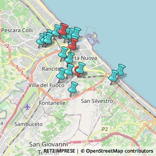Mappa Via Lago di Bolsena, 65129 Pescara PE, Italia (1.8595)