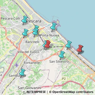 Mappa Via Lago di Bolsena, 65129 Pescara PE, Italia (2.04167)