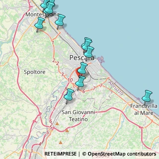 Mappa Via Stradonetto, 65129 Pescara PE, Italia (5.13923)